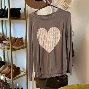 Great heart sweater